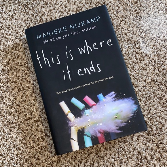 Barnes & Noble Other - this is where it ends hardcover by marieke nijkamp